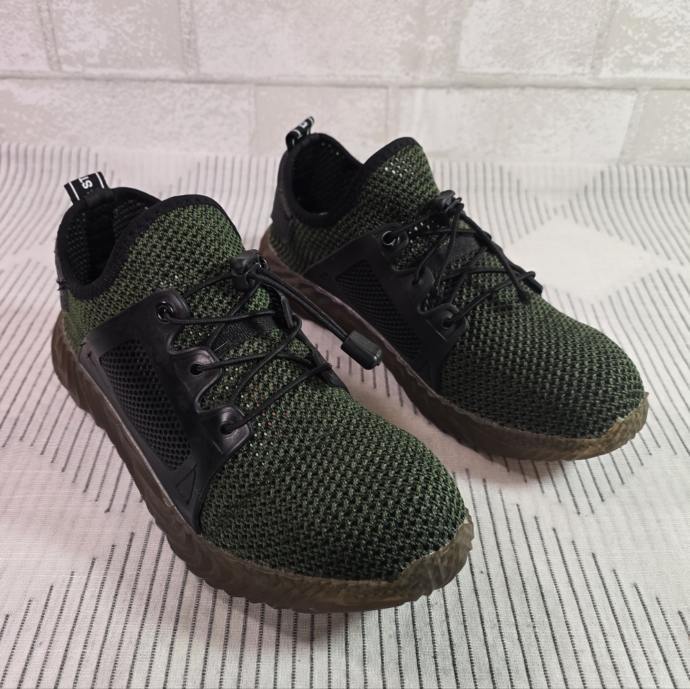 Adidas Die Weltmarke Mit Den Green Mesh Steel Toe Men's EU 39/US